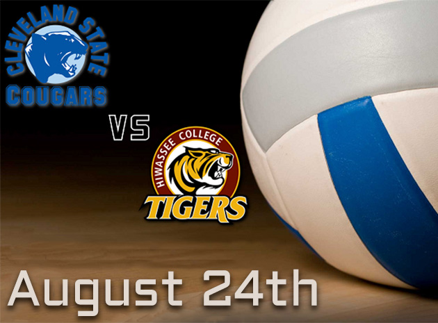 Cougars vs. Tigers Volleyball August 24th